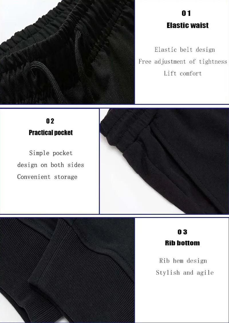 Pantalones estampados para hombre, ropa deportiva para correr, Fitness, Harajuku, otoño e invierno, novedad