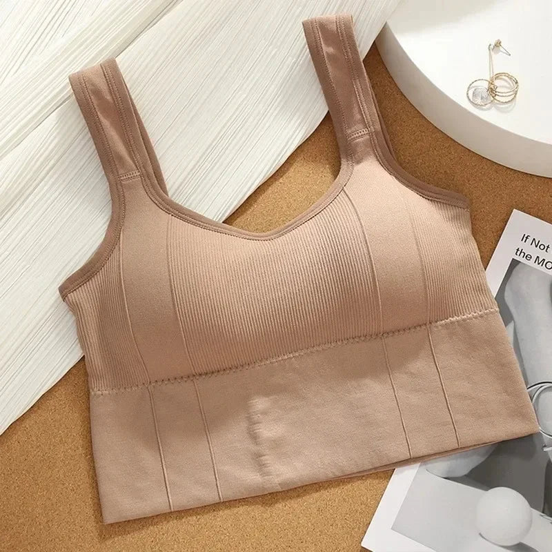 Top Deportivo Sin Costuras para Mujer – Yoga & Fitness