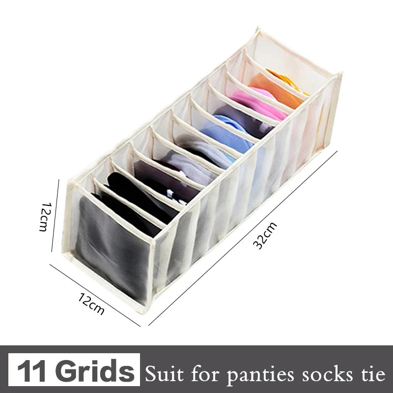 Organizador de ropa interior para sujetador deportivo, caja de almacenamiento para bragas y calcetines, organizador de ropa, armario, cajones, caja separadora