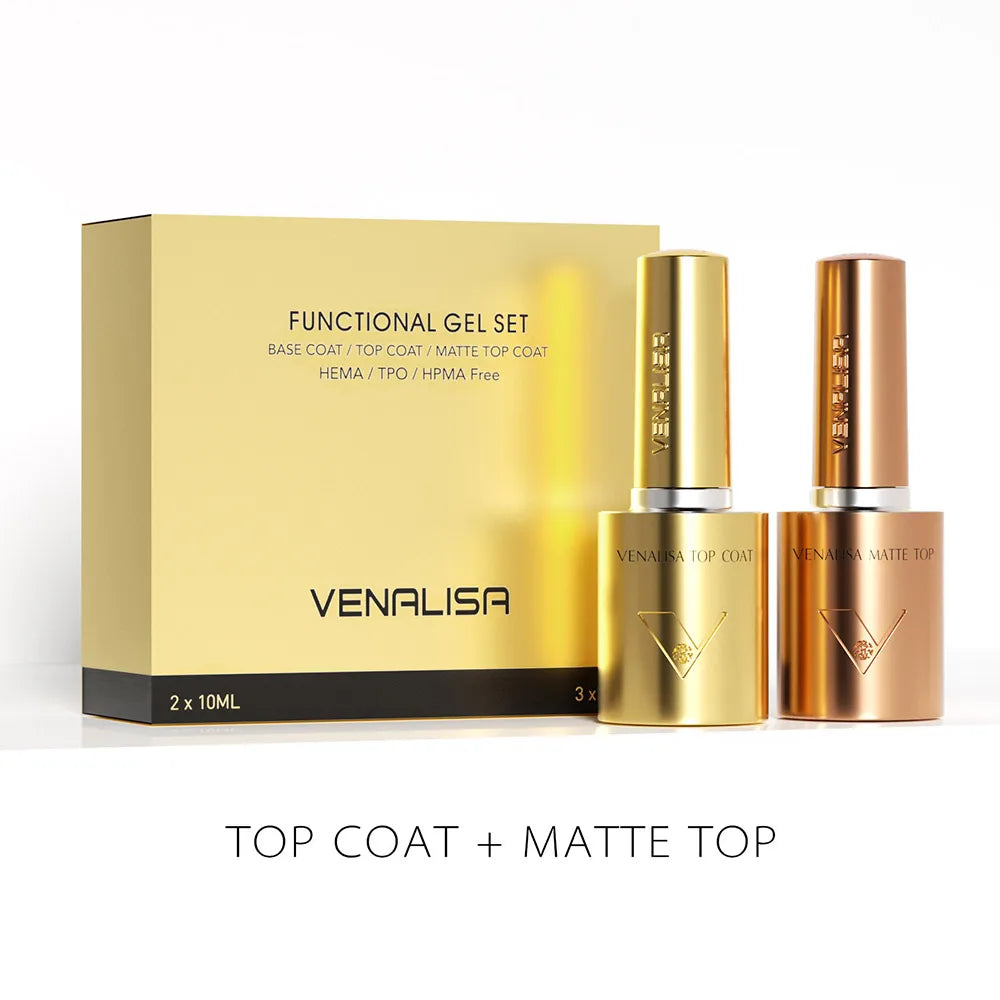 Esmalte de Uñas Gel – Base y Top Coat