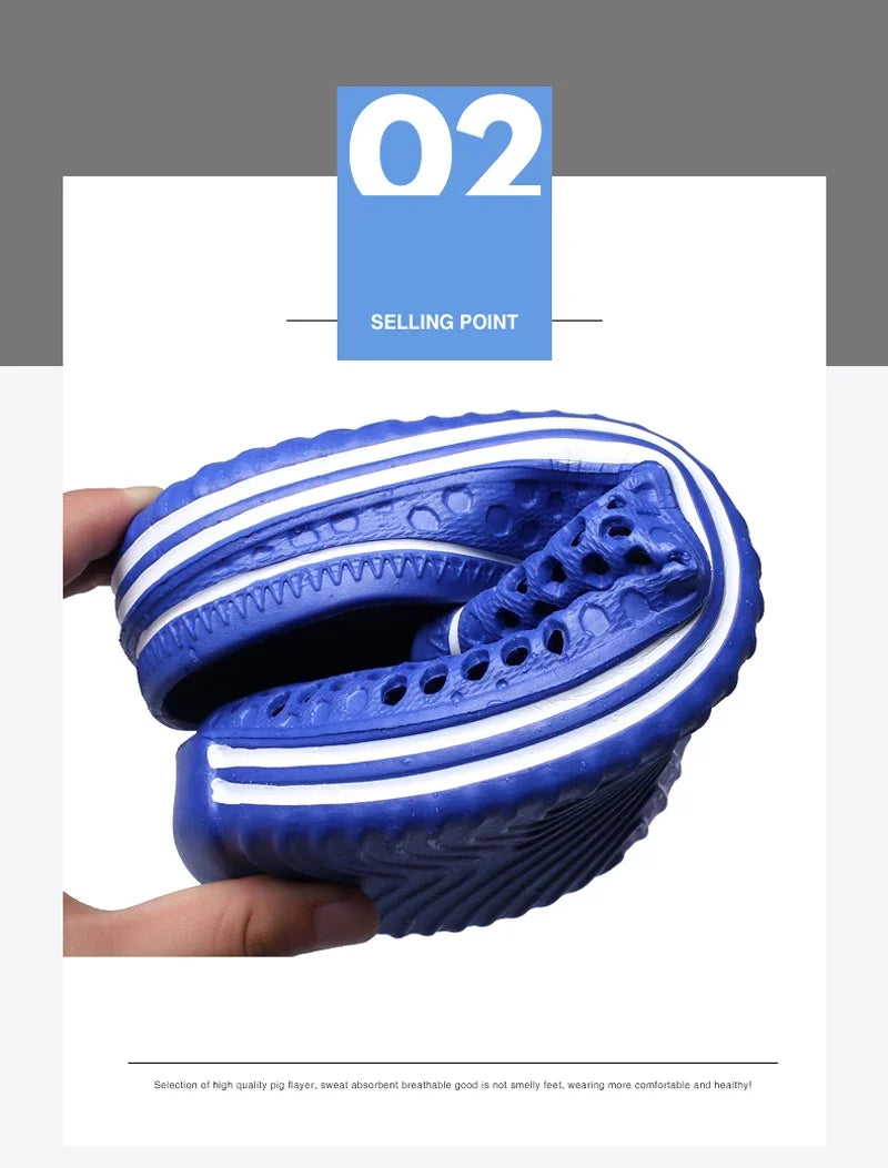 Sandalias cómodas para piscina para hombre, Zapatos de playa al aire libre de verano, zuecos de jardín sin cordones, zapatillas informales para ducha de agua, Zapatos Unisex