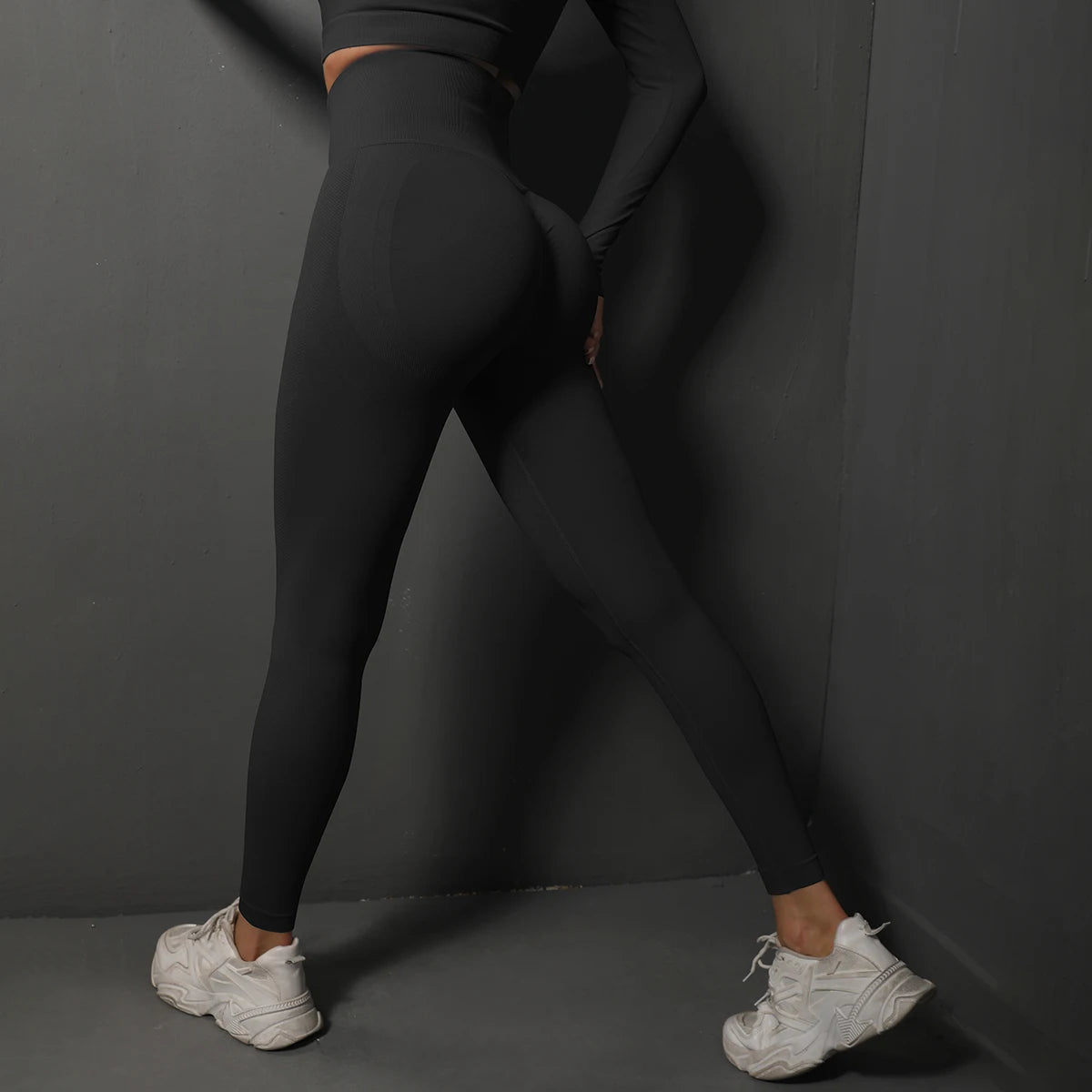Mallas de gimnasio sin costuras para mujer, pantalones de Yoga sexys de cintura alta, mallas de levantamiento de glúteos, ropa deportiva para mujer, ropa deportiva