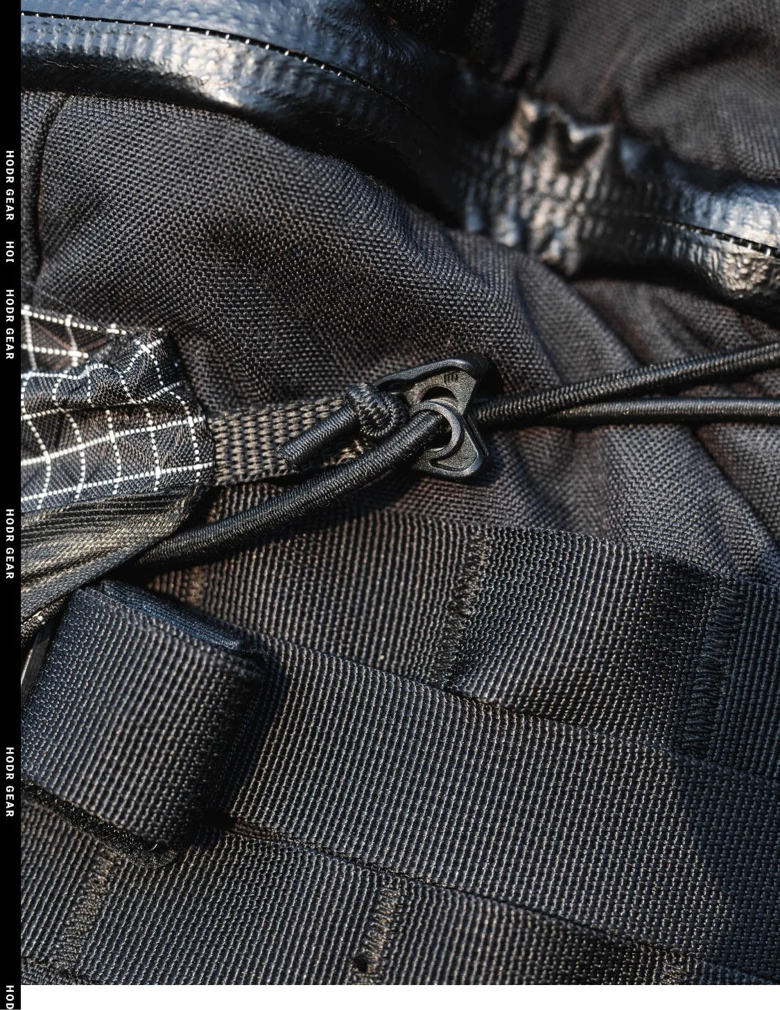 [HODRGEAR] Mochila Modular Kangaroo Pouch Expandible 6L Ultraligera 58g Gridstop para Senderismo y Trekking UL Gear Beaver Tail
