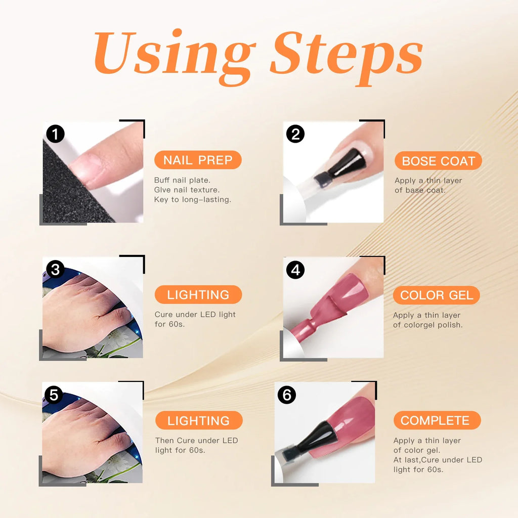 1 ud./2 uds./3 uds. Juego de Arte de uñas de Gel funcional de 8Ml con capa Base y capa superior de diamante, tapa mate, treble para herramienta de diseño de Arte de uñas