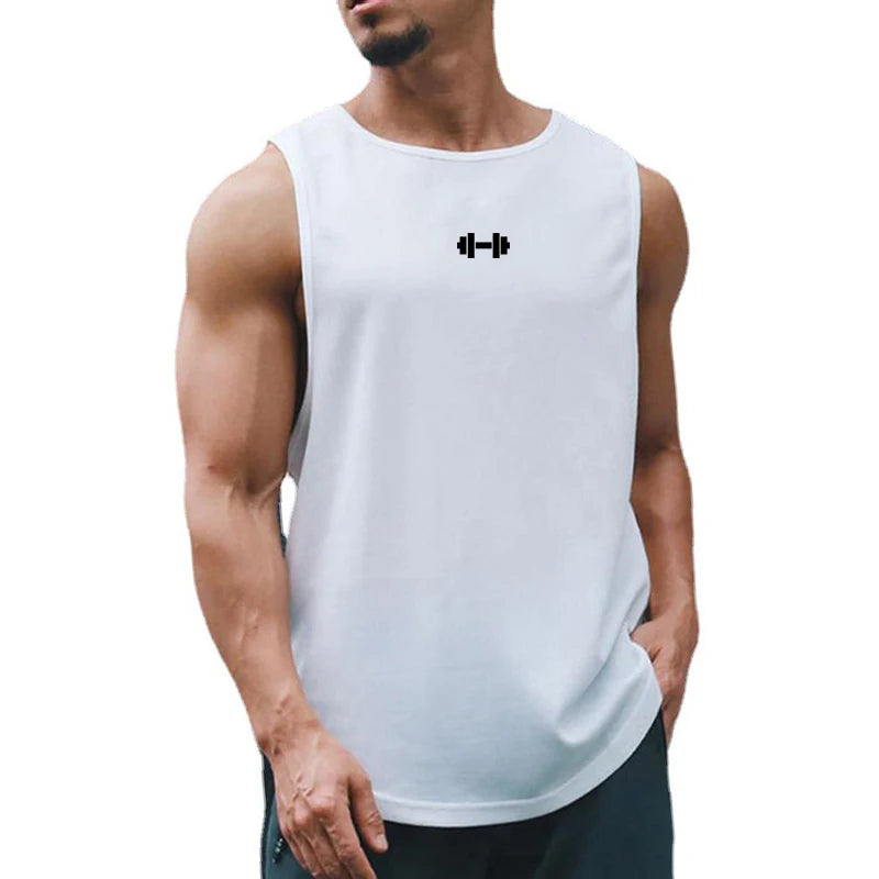 Camiseta sin Mangas para Hombre | Gimnasio, Running y Verano