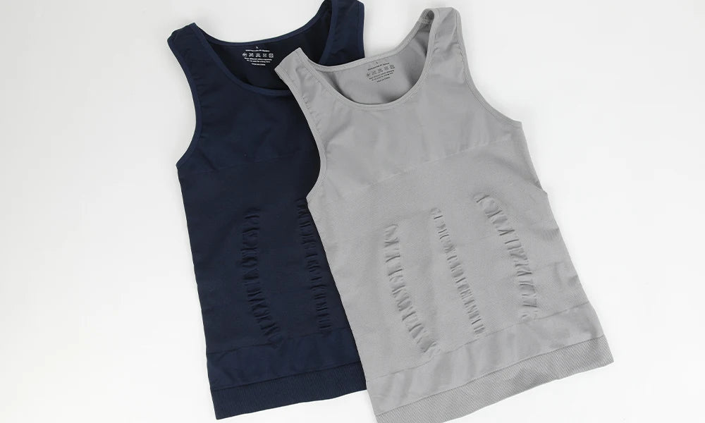 Camisa de compresión para hombre para moldeador de cuerpo, chaleco adelgazante, ropa interior ajustada para abdomen, camiseta sin mangas