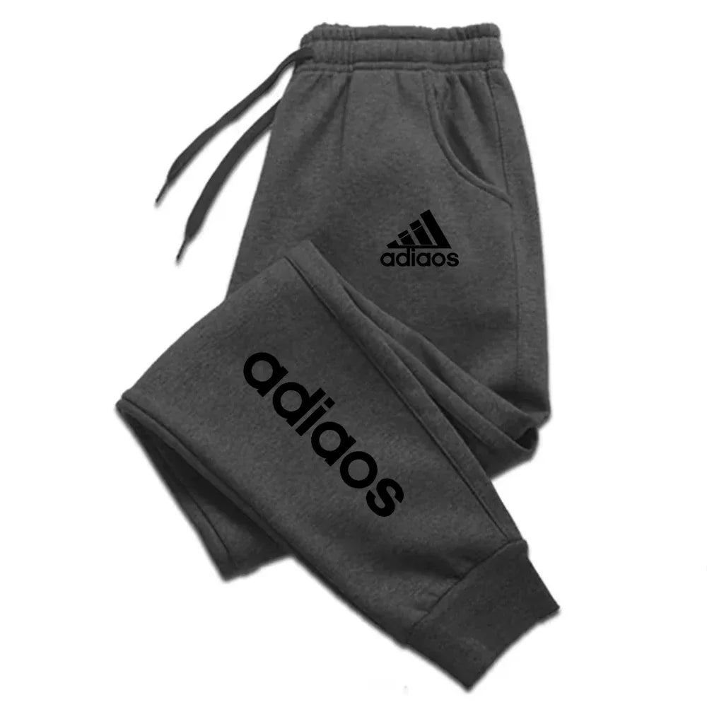 Pantalones de chándal para hombre, pantalones deportivos de moda de otoño e invierno, pantalones para correr, fitness, informales, modernos, cómodos y fas