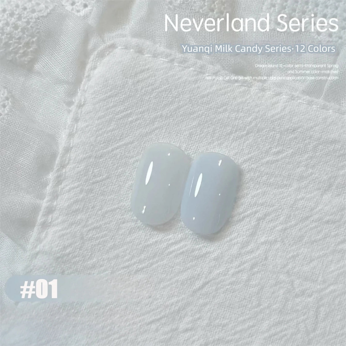 MAINEL 1-12 Uds. Esmalte de Uñas en Gel UV Brillante Nude de Moda, Cosméticos para Uñas, Puntas de Gel para Uñas, Barniz de Uñas
