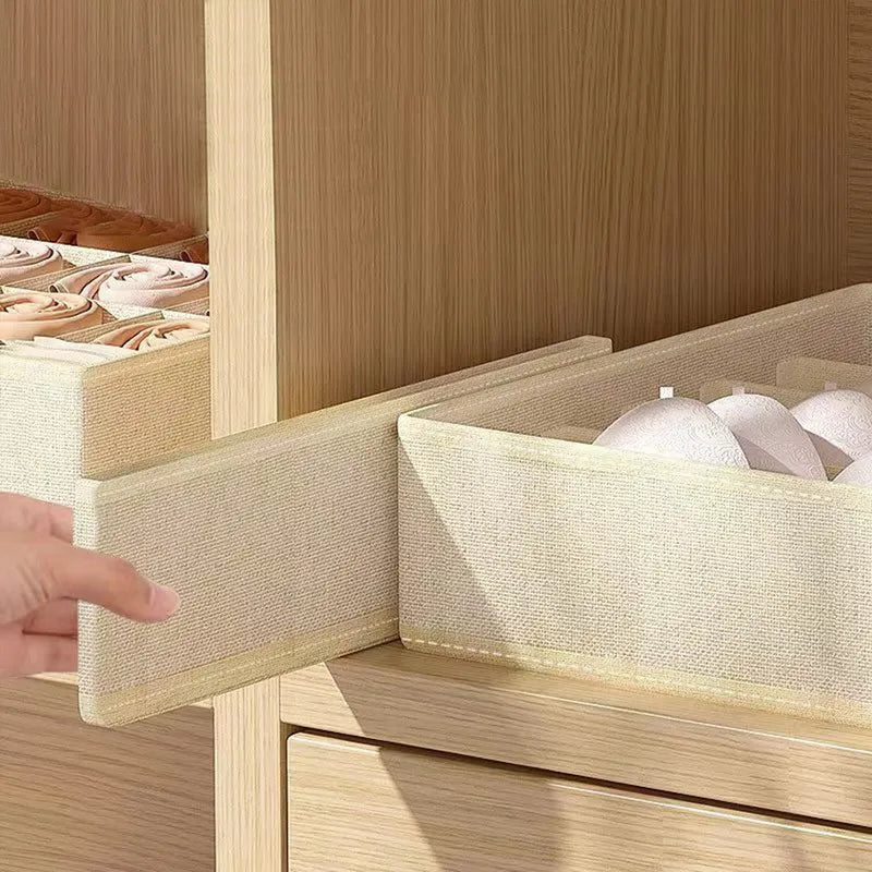 Organizador de ropa interior para sujetador deportivo, caja de almacenamiento para bragas y calcetines, organizador de ropa, armario, cajones, caja separadora