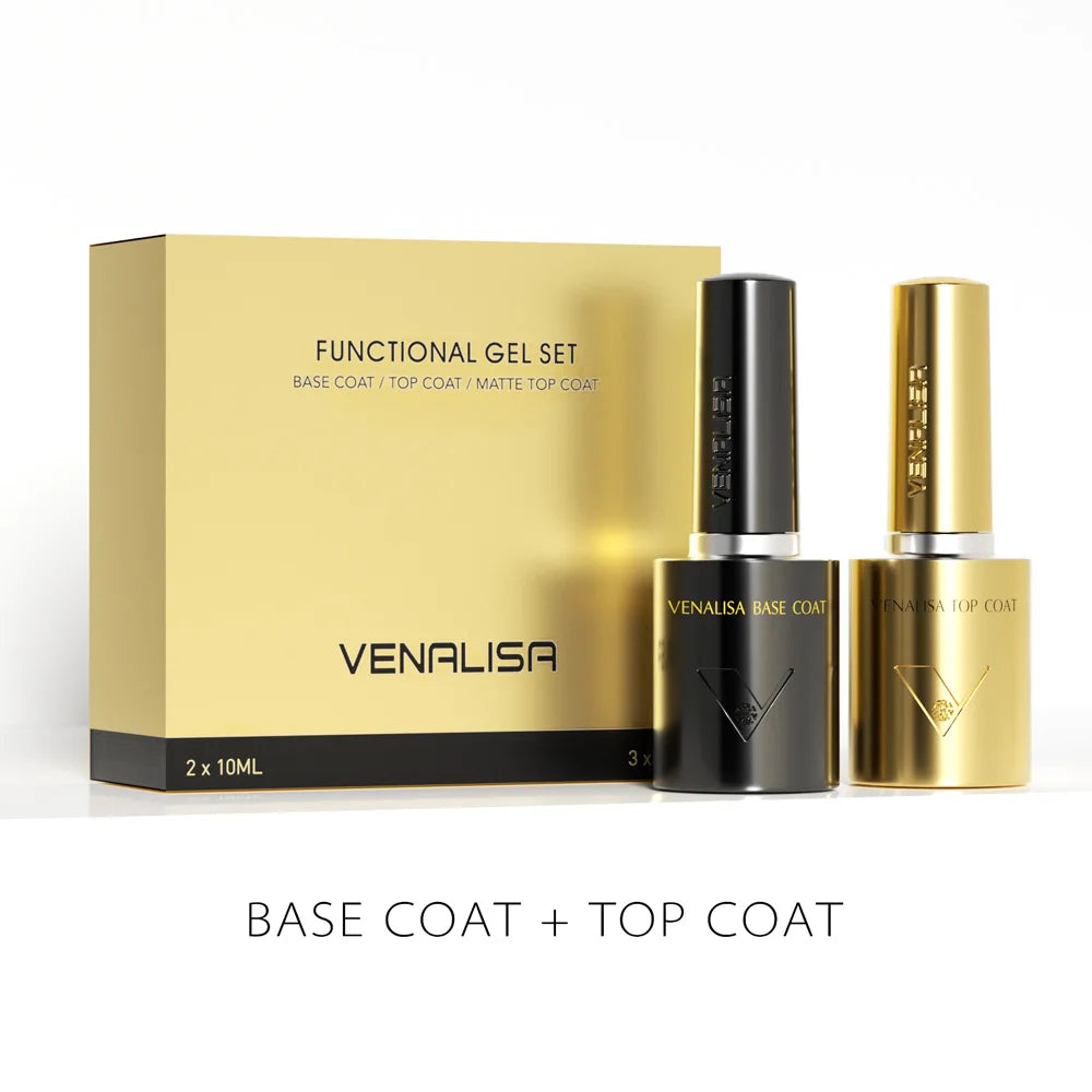Esmalte de Uñas Gel – Base y Top Coat