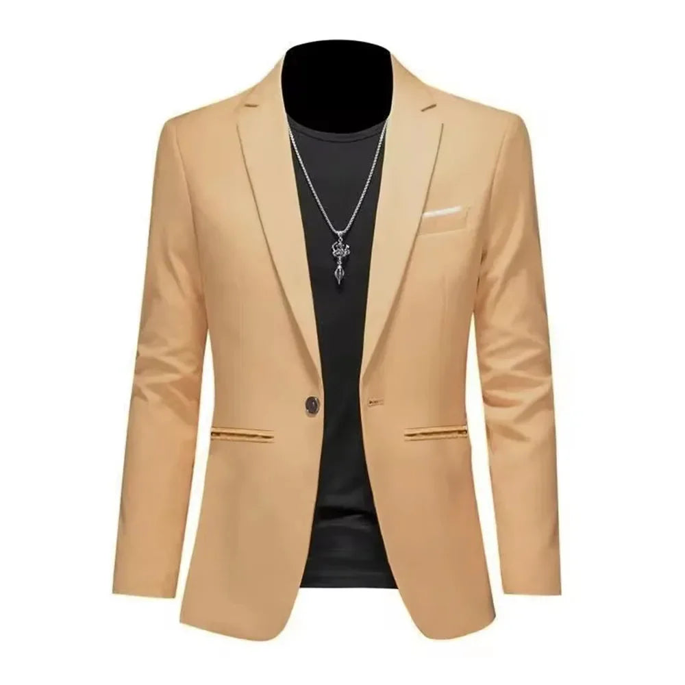Chaqueta Casual de Traje para Hombre | Corte Entallado
