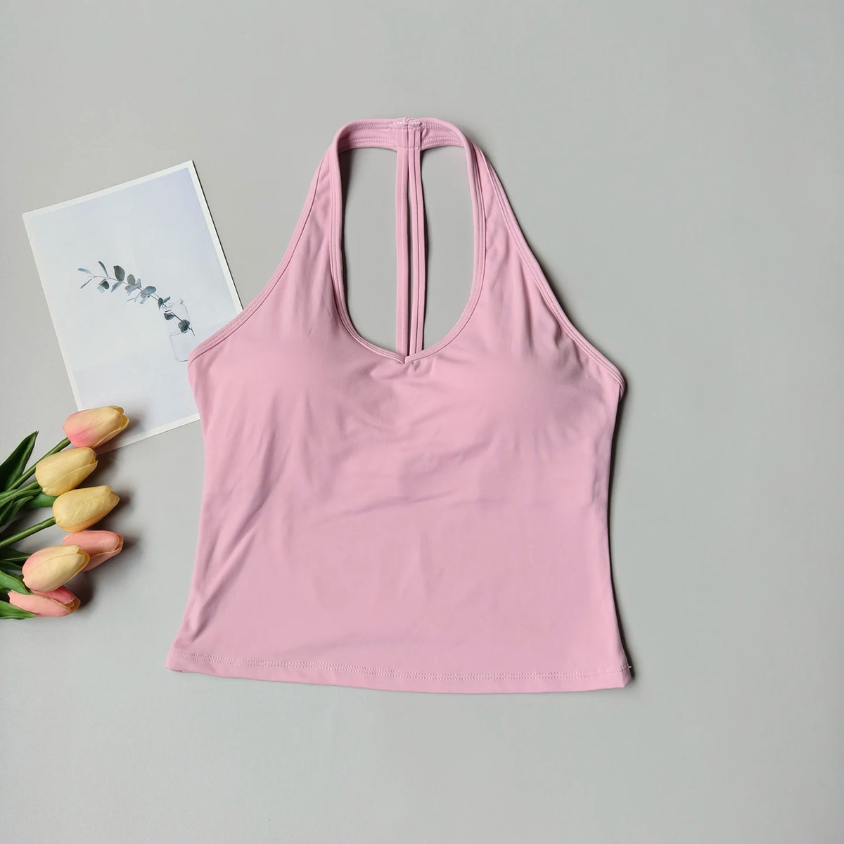 Sujetador Deportivo con Cuello en V | Yoga, Running y Fitness
