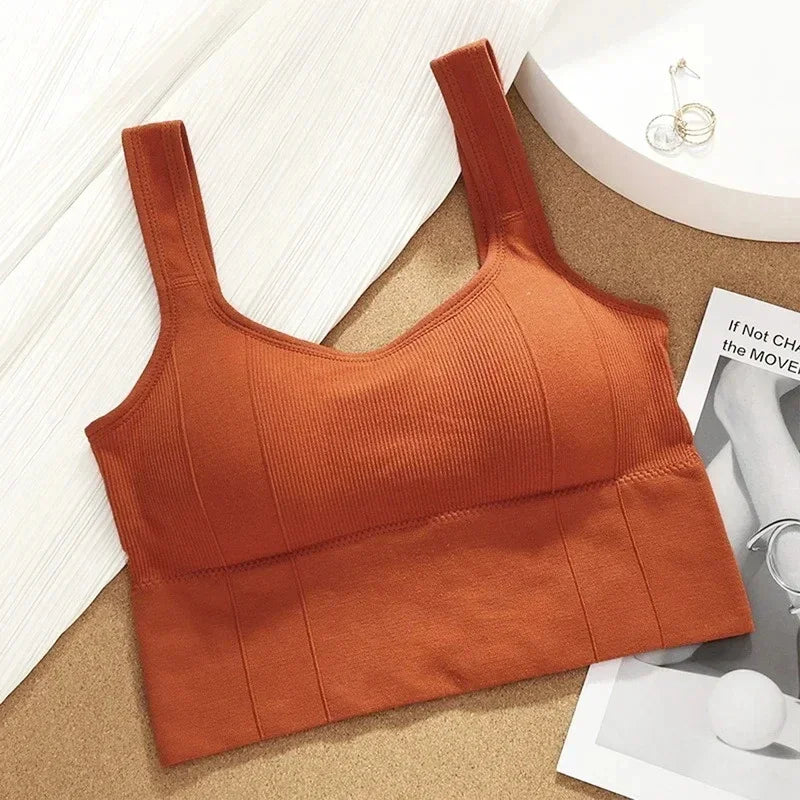 Top Deportivo Sin Costuras para Mujer – Yoga & Fitness