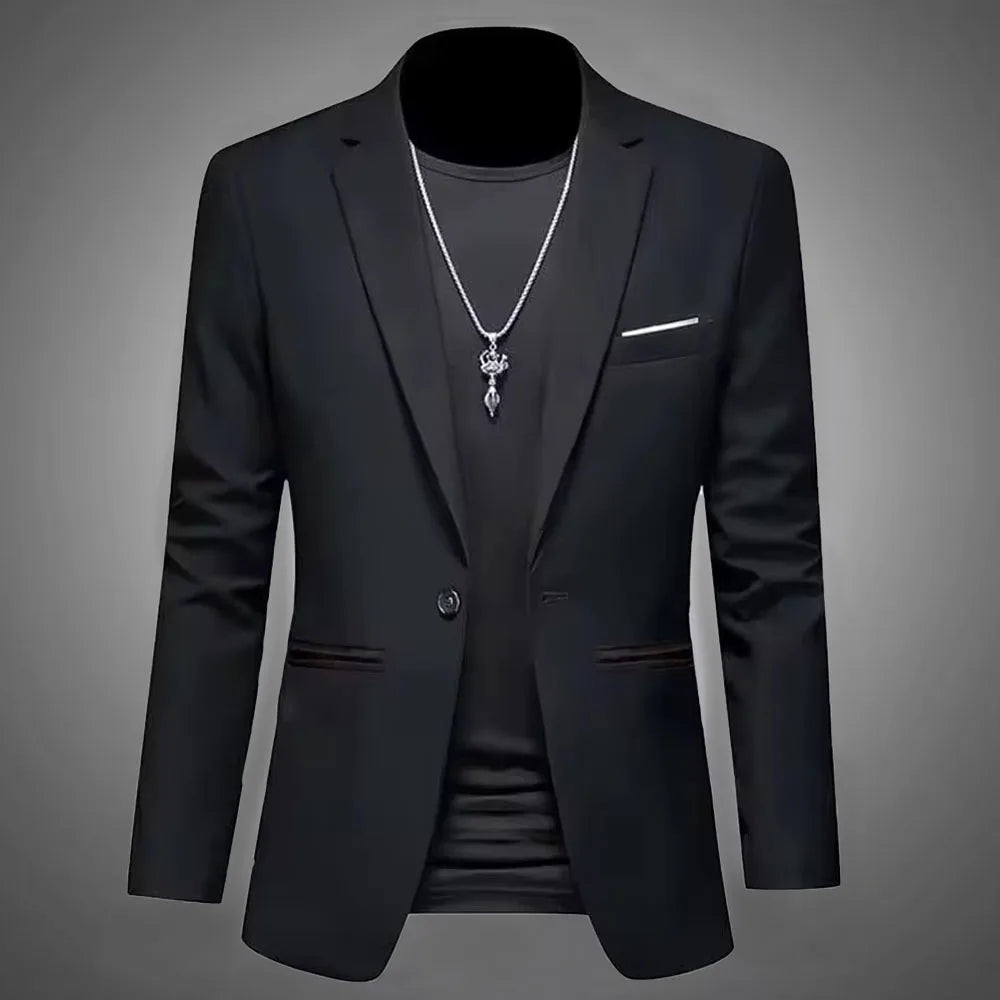 Chaqueta Casual de Traje para Hombre | Corte Entallado