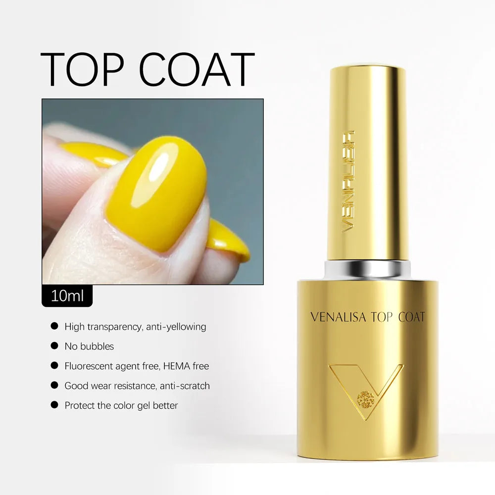 Esmalte de Uñas Gel – Base y Top Coat