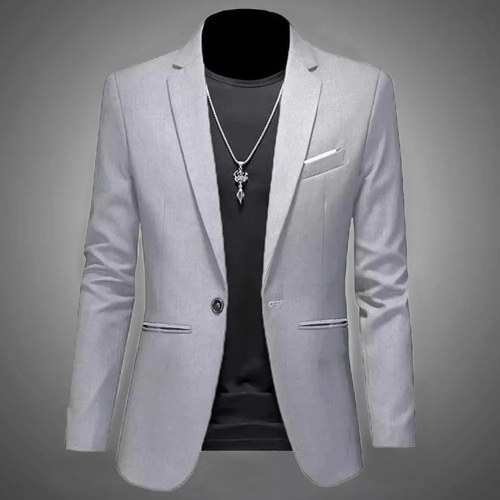 Chaqueta Casual de Traje para Hombre | Corte Entallado