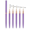 Pinceles para Nail Art – Set de 5