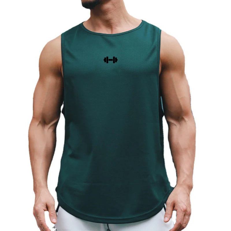 Camiseta sin Mangas para Hombre | Gimnasio, Running y Verano