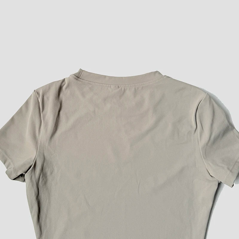 Camiseta Yoga Seamless Mujer – Manga Corta