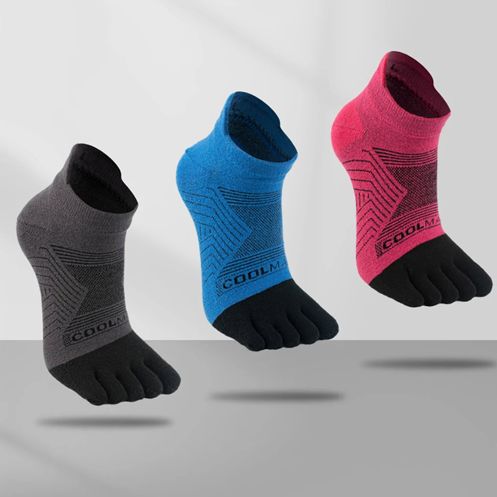 Calcetines de Cinco Dedos para Running | Transpirables y de Secado Rápido