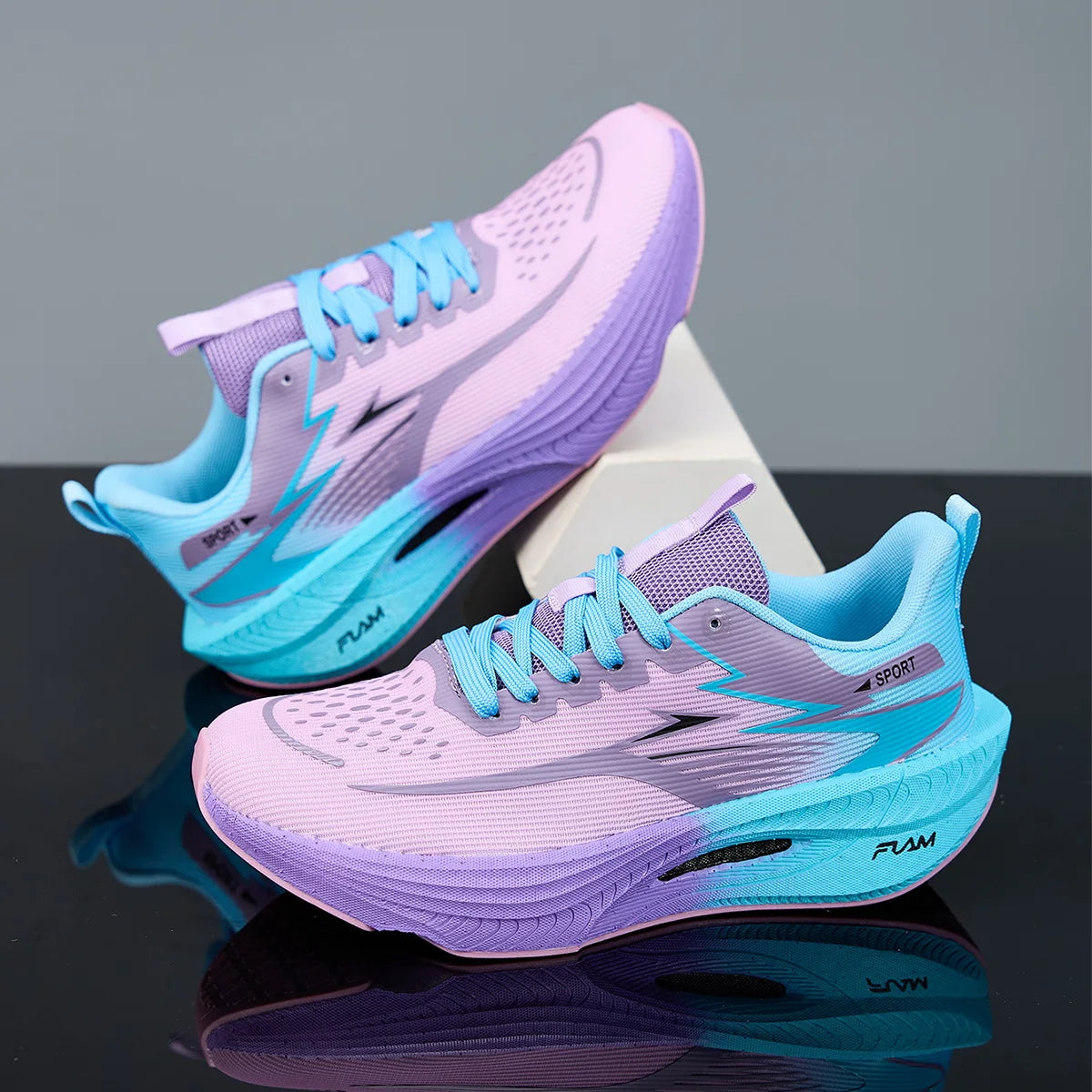 Zapatillas deportivas para correr para hombre, informales, transpirables, ligeras, cómodas, atléticas, antideslizantes, para caminar al aire libre