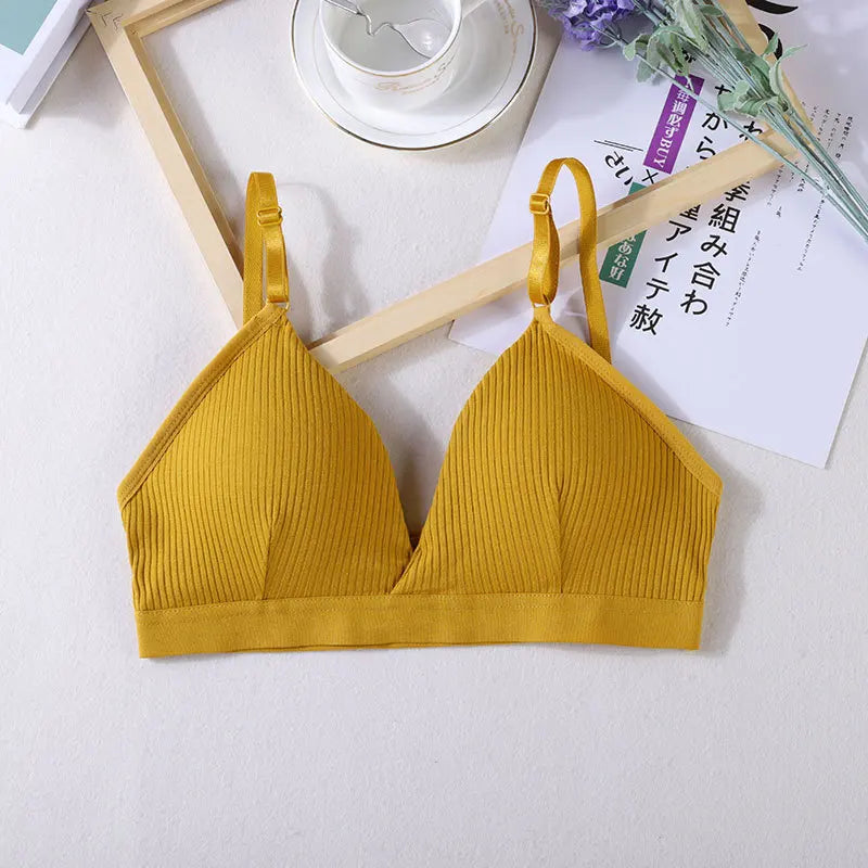 Sujetador Deportivo con Cuello en V | Yoga, Running y Fitness