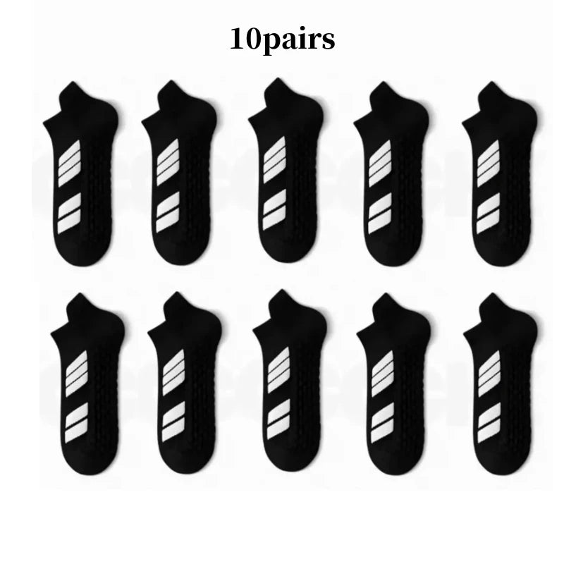 Calcetines Deportivos para Hombre y Mujer, Talla Grande, Diseño a Rayas, Primavera Verano, Calcetines Finos para Correr, Transpirables, Calcetines para Fitness y Senderismo