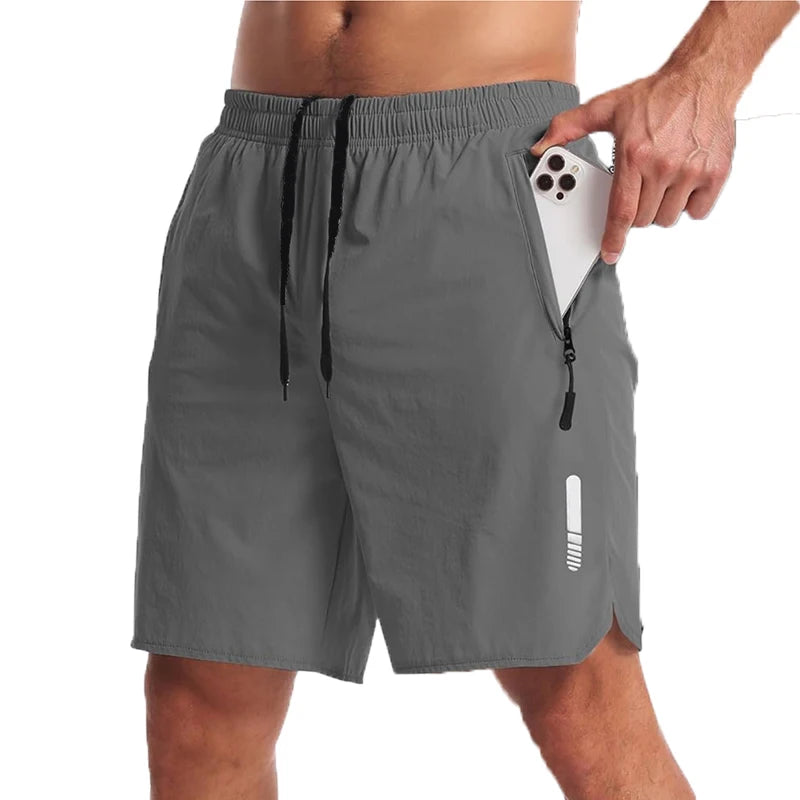 Pantalones cortos deportivos para hombre, ropa deportiva, pantalones cortos para correr de verano, pantalones cortos de playa, gimnasio, chándal de Fitness, pantalones cortos de entrenamiento para trotar, pantalones cortos p