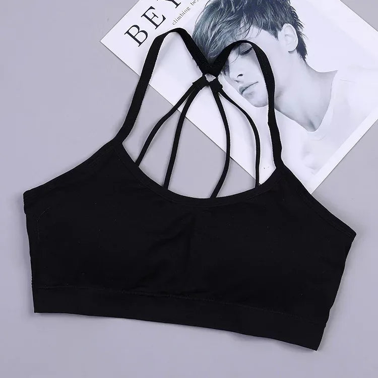 Top transpirable y Sexy sin costuras para mujer, Sujetador deportivo de alto impacto para gimnasio, Fitness, ropa deportiva de Yoga, sujetador de realce