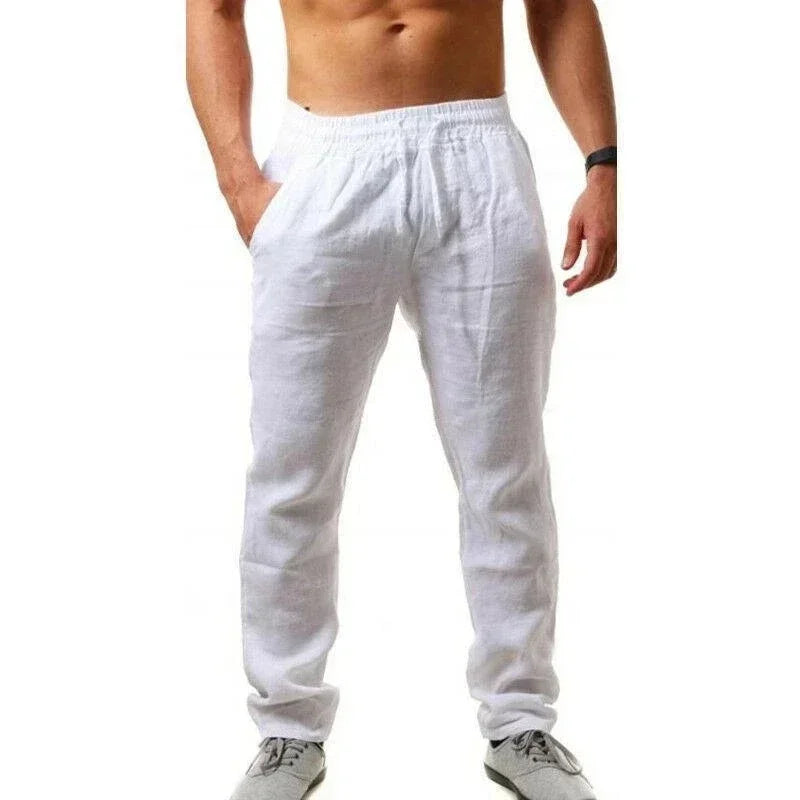Pantalón Holgado Lino & Algodón – Deportivo Urbano
