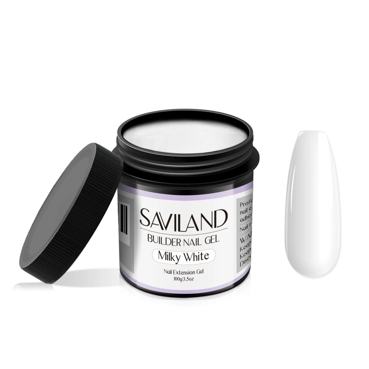 Saviland-esmalte de Gel para uñas, Gel multifuncional para extensión de uñas, UV, para salón de belleza, 100g