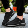 Zapatos de punto para correr para hombre, zapatillas de deporte informales a la moda para hombre, zapatillas deportivas transpirables atléticas para gimnasio, zapatillas ligeras para correr
