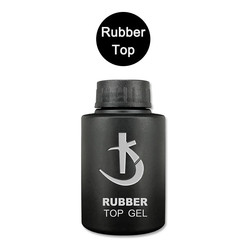 KODI JYJ Base y Top Coat para Esmalte en Gel, Primer sin Ácido, Barniz Híbrido Semipermanente, Top Coat Mate, Base de Goma Gruesa para Uñas