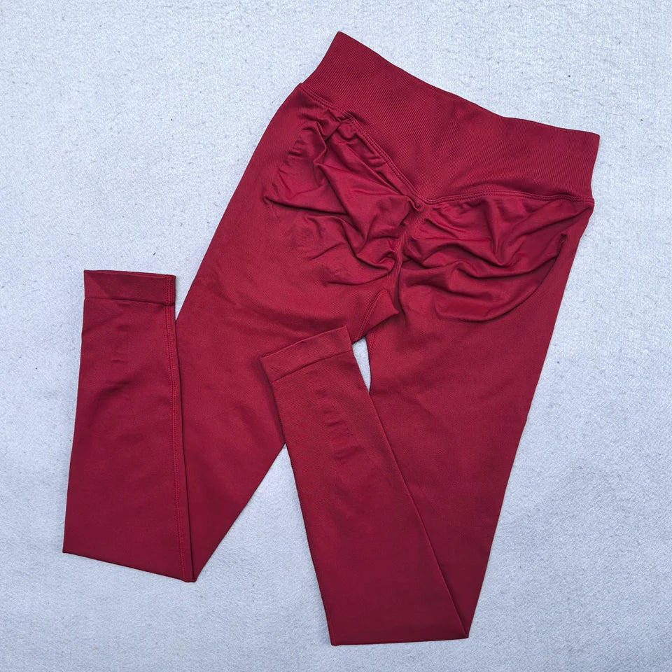 Leggings Seamless Mujer – Cintura Alta para Yoga & Fitness