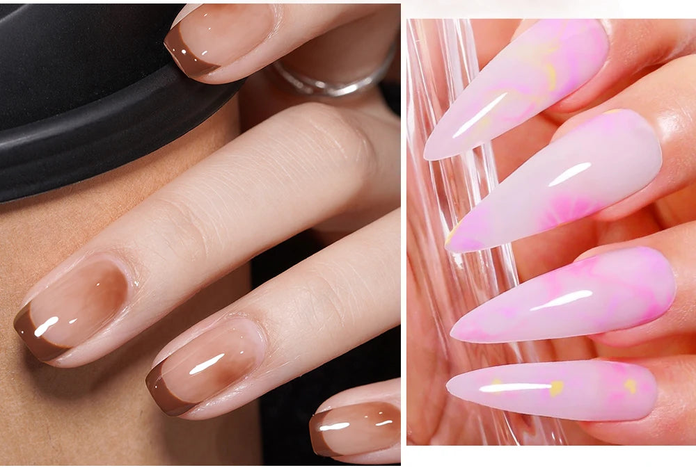 Gel para floración de uñas de 15 ml, gel funcional con efecto de extensión de flores, fácil de aplicar para diseño de uñas, salón en casa, manicura y pedicura