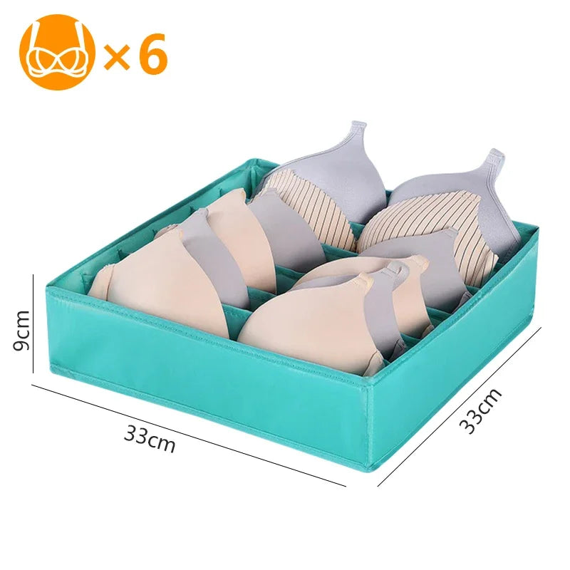 Organizador de ropa interior para sujetador deportivo, caja de almacenamiento para bragas y calcetines, organizador de ropa, armario, cajones, caja separadora