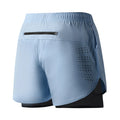 Pantalones cortos para correr para hombre, pantalones cortos negros de doble capa para Fitness de secado rápido, nuevos pantalones cortos deportivos para entrenamiento y culturismo