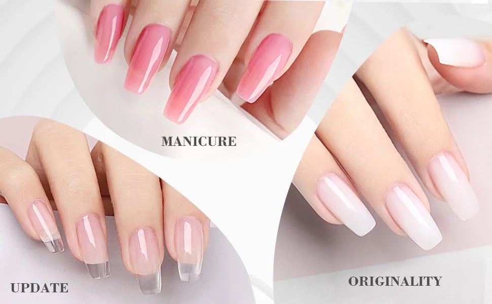 Saviland-esmalte de Gel para uñas, Gel multifuncional para extensión de uñas, UV, para salón de belleza, 100g