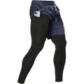 Pantalones deportivos para hombre, chándales atléticos de entrenamiento 2 en 1, ropa deportiva, pantalones de entrenamiento para hombre, pantalones para correr, gimnasio, Fitness, pantalones para correr para hombre