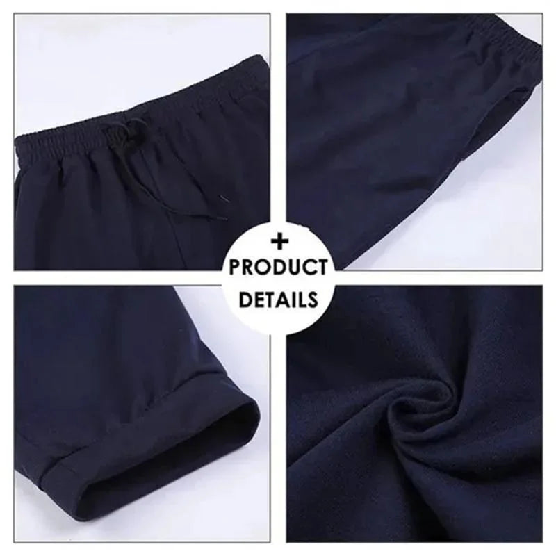 Pantalones deportivos informales a la moda para hombre, pantalones deportivos para gimnasio, pantalones de chándal para correr, pantalones largos para correr y entrenar