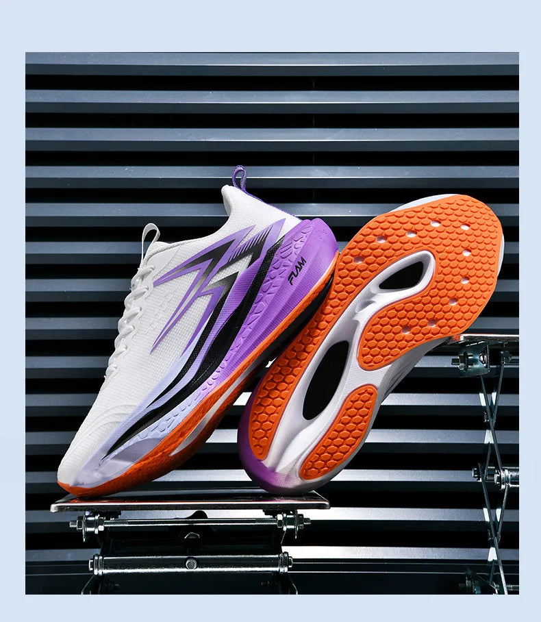 Zapatillas de Running con Placa de Carbono | Ligeras y Transpirables