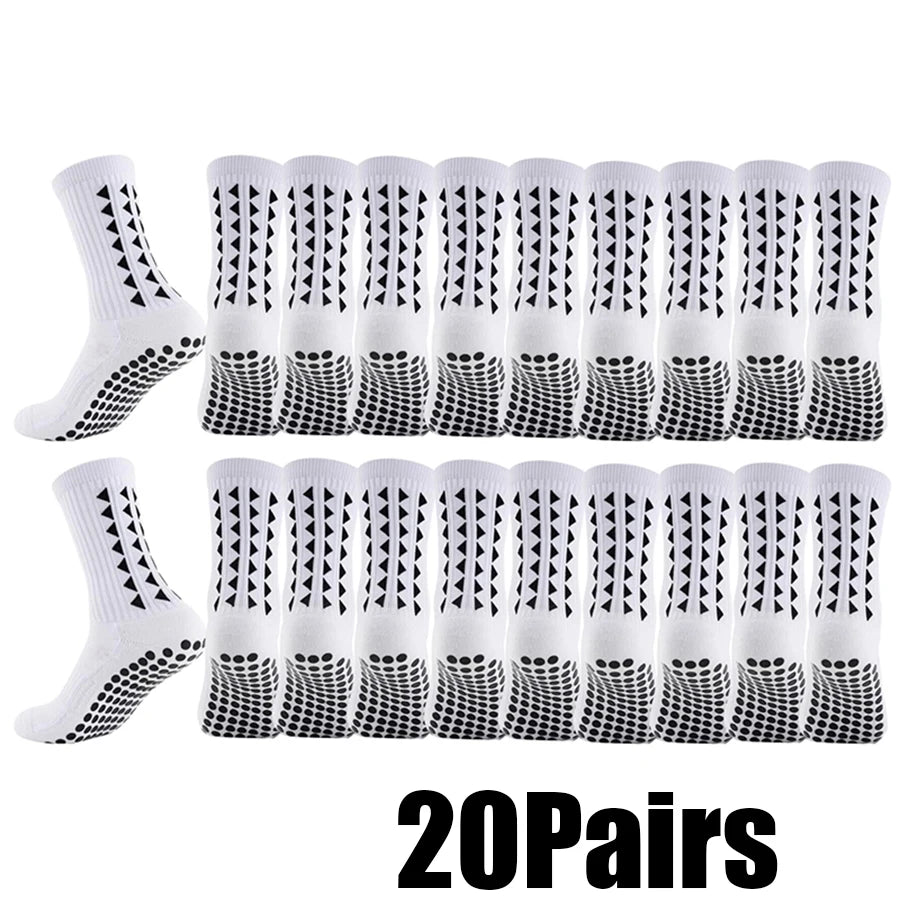 Calcetines deportivos antideslizantes para hombre y mujer, medias deportivas de fútbol, baloncesto, béisbol, Rugby, fútbol, ciclismo, correr, senderismo, monopatín, ejercicio