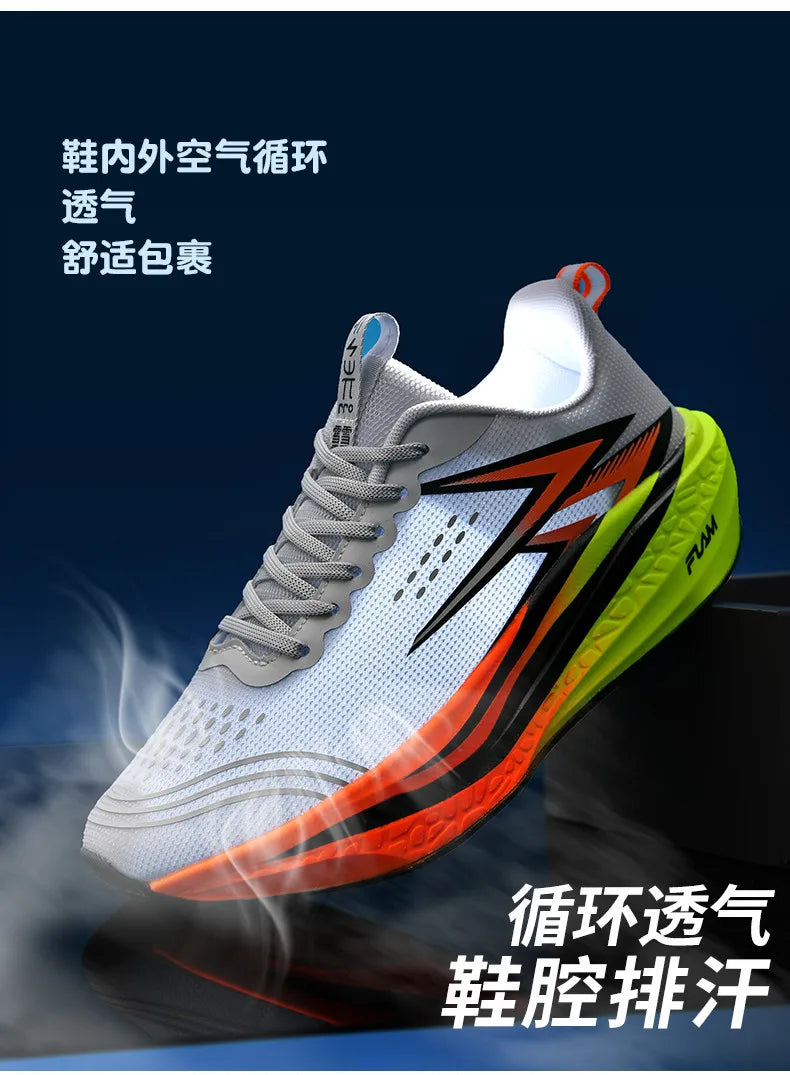 Zapatillas de Running con Placa de Carbono | Ligeras y Transpirables