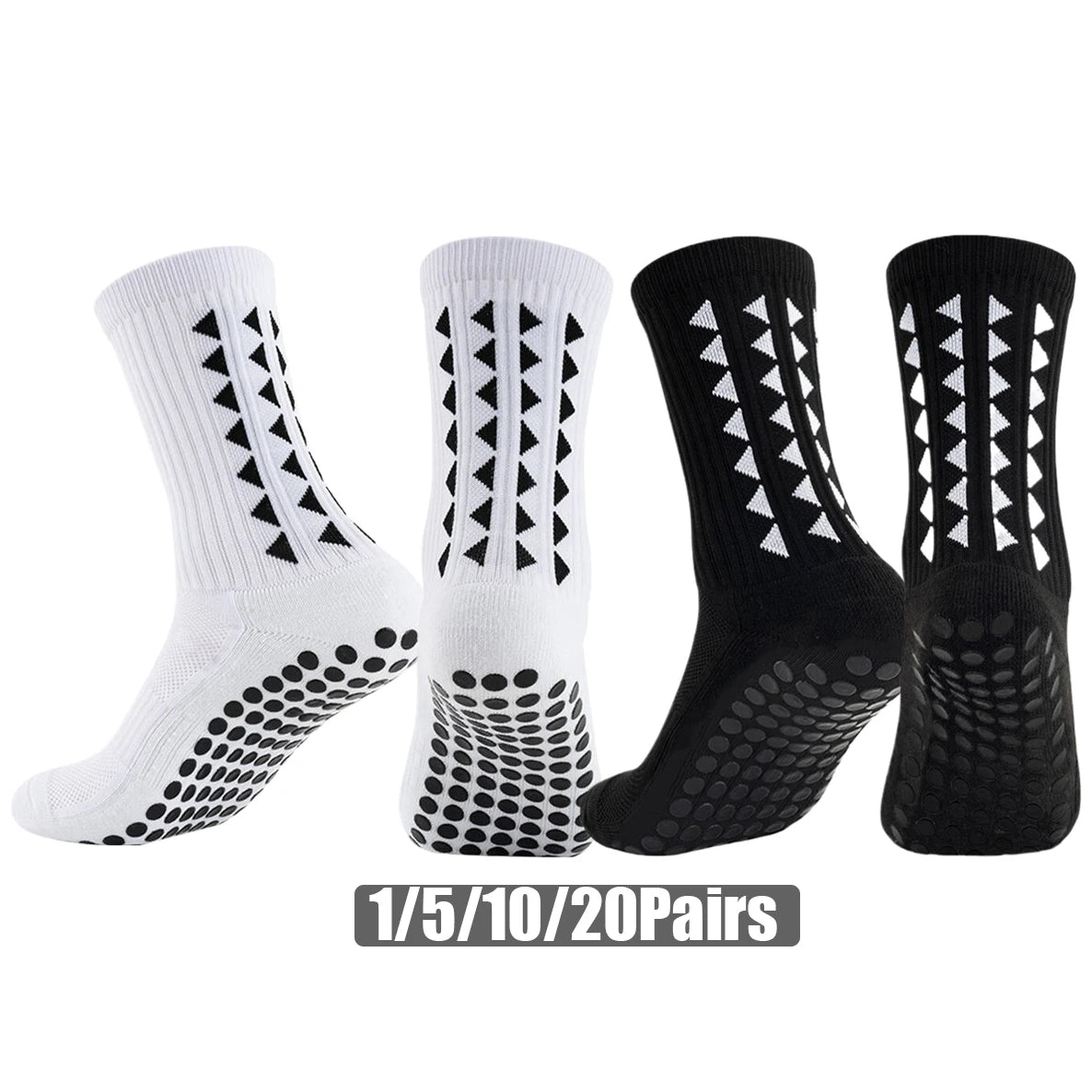 Calcetines deportivos antideslizantes para hombre y mujer, medias deportivas de fútbol, baloncesto, béisbol, Rugby, fútbol, ciclismo, correr, senderismo, monopatín, ejercicio