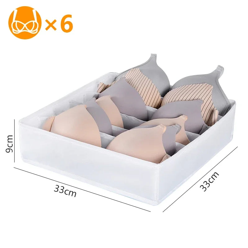 Organizador de ropa interior para sujetador deportivo, caja de almacenamiento para bragas y calcetines, organizador de ropa, armario, cajones, caja separadora
