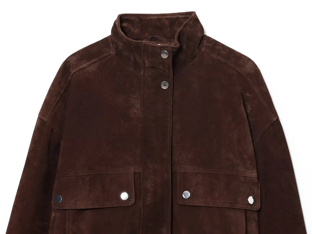 Chaquetas de Otoño para Mujer 2025, Nueva Moda, Bolsillos Grandes, Chaquetas Elegantes y Cálidas para Mujer, Estilo Urbano Chic, Abrigos para Estudiantes Jóvenes