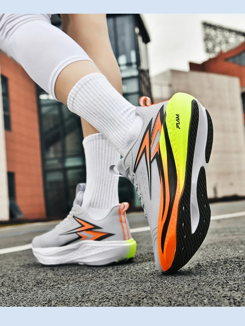Zapatillas de Running con Placa de Carbono | Ligeras y Transpirables