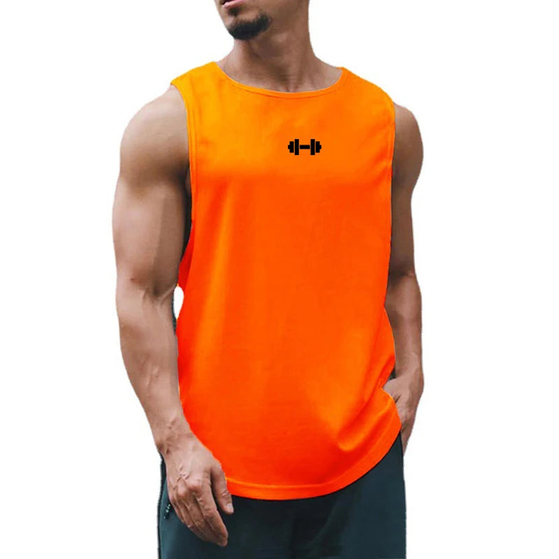 Camiseta sin Mangas para Hombre | Gimnasio, Running y Verano