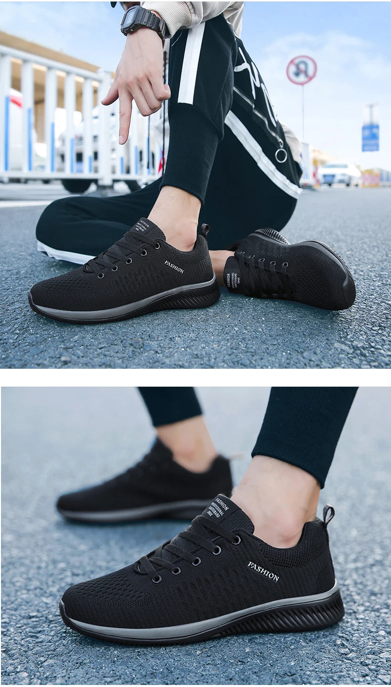 Zapatos de hombre, zapatos para correr para hombre, Tenis ligeros, cómodas zapatillas transpirables para caminar