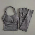 Conjunto Fitness 2 Piezas para Mujer – Top + Leggings